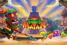 Image of the slot machine game Fruity Mayan provided by Hacksaw Gaming