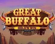 Image of the slot machine game Great Buffalo Hold and Win provided by GameArt
