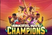 Image of the slot machine game Immortal Ways Champions provided by Dragon Gaming