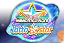 Image of the slot machine game Immortal Ways Lottostar provided by Ruby Play