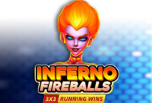 Image of the slot machine game Inferno Fireballs provided by Evoplay
