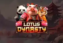 Image of the slot machine game Lotus Dynasty provided by Ka Gaming