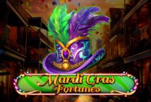 Image of the slot machine game Mardi Gras Fortunes provided by Spinomenal