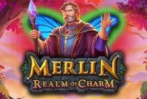 Image of the slot machine game Merlin Realm of Charm provided by Play'n Go