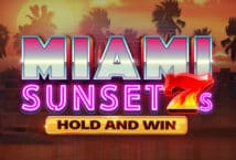 Image of the slot machine game Miami Sunset 7s Hold and Win provided by Kalamba Games