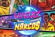 Image of the slot machine game Ninjaz vs Narcos provided by Kalamba Games