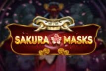 Image of the slot machine game Sakura Masks provided by Red Tiger Gaming