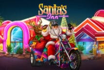 Image of the slot machine game Santa’s Inn provided by Habanero