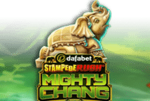 Image of the slot machine game Stampede Rush Mighty Chang provided by Ruby Play