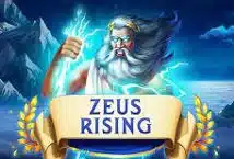 Image of the slot machine game Zeus Rising provided by Gluck Games
