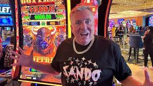 Image Of Vegas Matt Near A Slot Machine