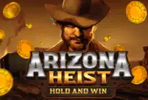 Image of the slot machine game Arizona Heist: Hold and Win provided by Hacksaw Gaming
