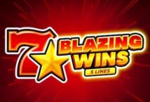 Image of the slot machine game Blazing Wins: 5 lines provided by Playson