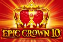 Image of the slot machine game Epic Crown 10 provided by Fazi
