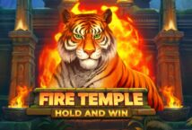 Image of the slot machine game Fire Temple: Hold and Win provided by Playson