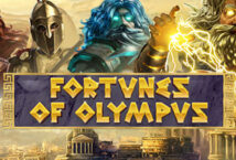 Image of the slot machine game Fortunes of Olympus provided by Play'n Go