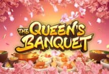 Image of the slot machine game The Queen’s Banquet provided by Tom Horn Gaming