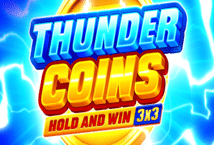 Image of the slot machine game Thunder Coins: Hold and Win provided by iSoftBet