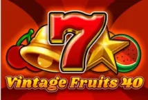 Image of the slot machine game Vintage Fruits 40 provided by Fazi