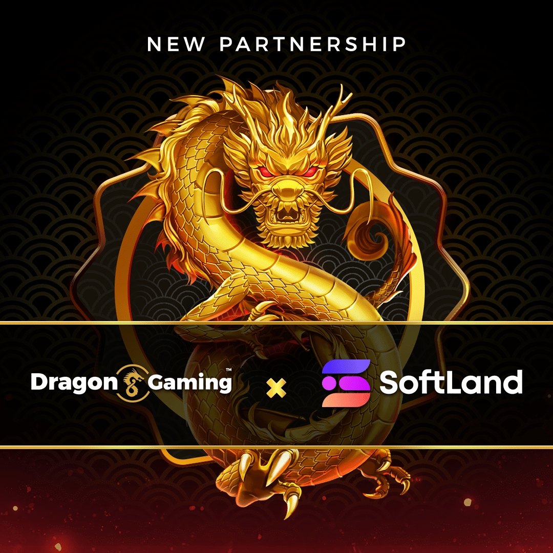 Visual representation for the article titled Dragon Gaming Partners with SoftLand to Elevate the iGaming Experience