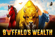 Image of the slot machine game Buffalo’s Wealth provided by 1spin4win