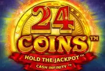 Image of the slot machine game 24 Coins provided by Wazdan