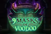 Image of the slot machine game 9 Masks of Voodoo provided by Spinmatic