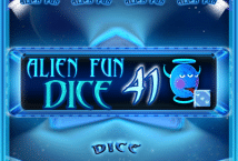 Image of the slot machine game Alien Fun Dice 41 provided by Kajot