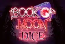 Image of the slot machine game Book of Moon Dice provided by Kajot