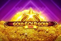 Imagen del juego de tragamonedas Gold Gold Gold 5000 proporcionada por Booming Games