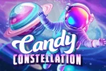 Image of the slot machine game Candy Constellation provided by Urgent Games