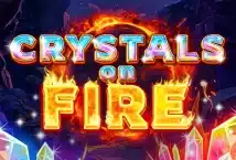 Image of the slot machine game Crystals on Fire provided by Woohoo Games