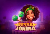 Image of the slot machine game Fiesta Junina provided by Armadillo Studios