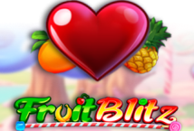 Imagen del juego de tragamonedas Fruit Blitz proporcionada por Realtime Gaming