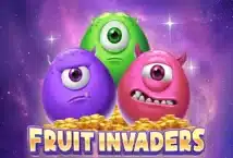 Image of the slot machine game Fruit Invaders provided by Amigo Gaming