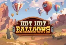 Image of the slot machine game Hot Hot Balloons provided by Armadillo Studios