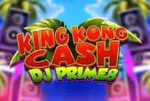 Image of the slot machine game King Kong Cash DJ Prime8 provided by Blueprint Gaming