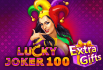 Imagen del juego de tragamonedas Lucky Joker 100 Extra Gifts proporcionada por Amatic