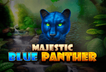 Image of the slot machine game Majestic Blue Panther provided by Blueprint Gaming