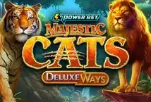 Image of the slot machine game Majestic Cats DeluxeWays provided by Blueprint Gaming