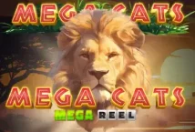 Image of the slot machine game Mega Cats provided by Saucify