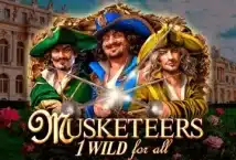 Image of the slot machine game Musketeers 1 Wild for All provided by Spinomenal