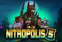 Imagen del juego de tragamonedas Nitropolis 5 proporcionada por Fazi