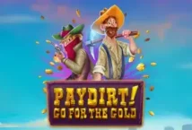 Image of the slot machine game Paydirt! Go for the Gold provided by Armadillo Studios