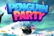 Image of the slot machine game Penguin Party provided by Armadillo Studios