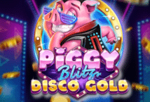 Image of the slot machine game Piggy Blitz Disco Gold provided by Play'n Go