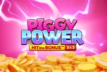 Image of the slot machine game Piggy Power: Hit the Bonus provided by Playson