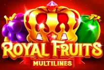 Imagen del juego de tragamonedas Royal Fruits Multilines proporcionada por Kalamba Games