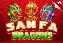 Image of the slot machine game San Fa Dragons provided by Ainsworth