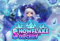 Image of the slot machine game Snowflake Sorcery provided by Booming Games